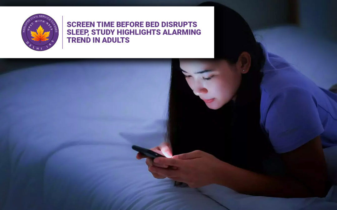 Screen Time Before Bed Disrupts Sleep, Study Highlights Alarming Trend in Adults