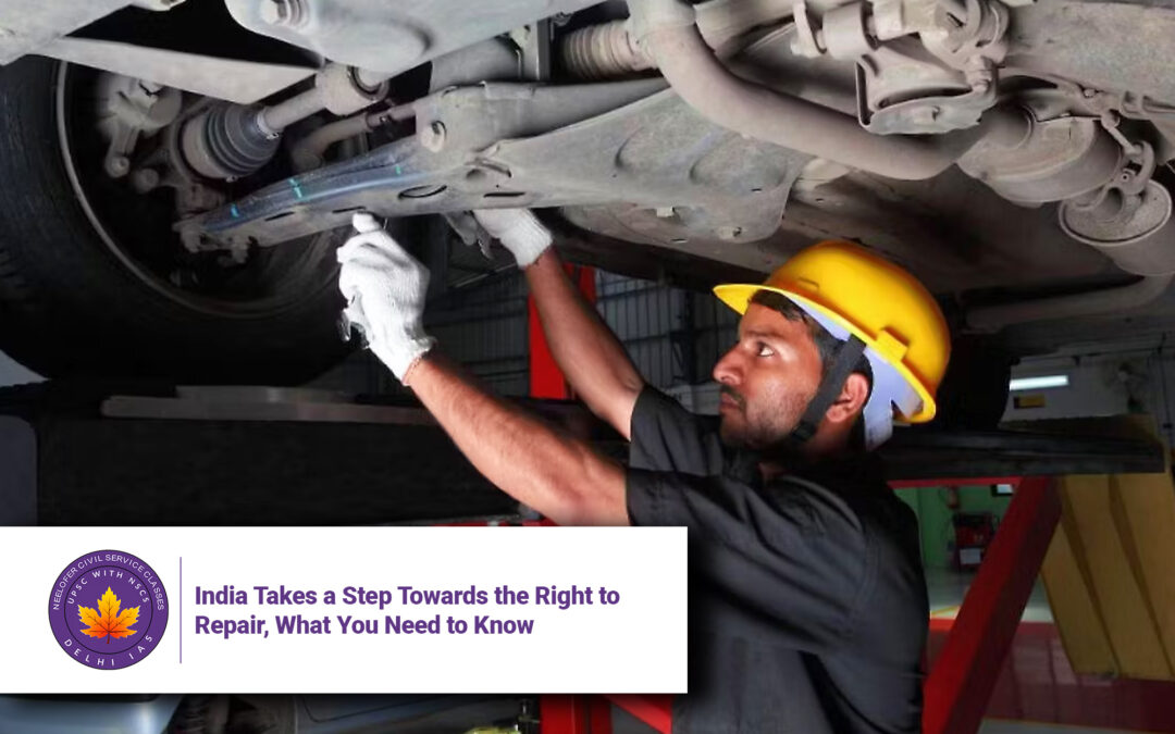 India Takes a Step Towards the Right to Repair, What You Need to Know