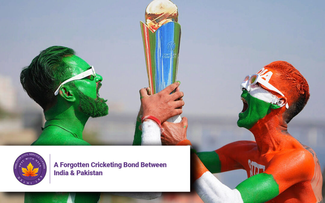 A Forgotten Cricketing Bond Between India & Pakistan