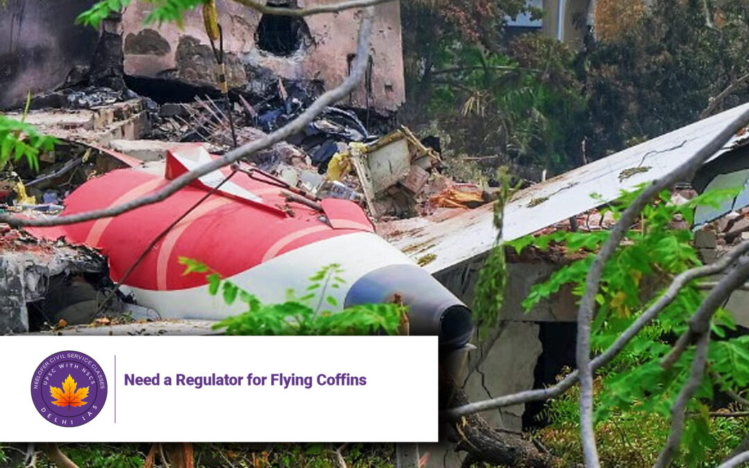 Need a Regulator for Flying Coffins